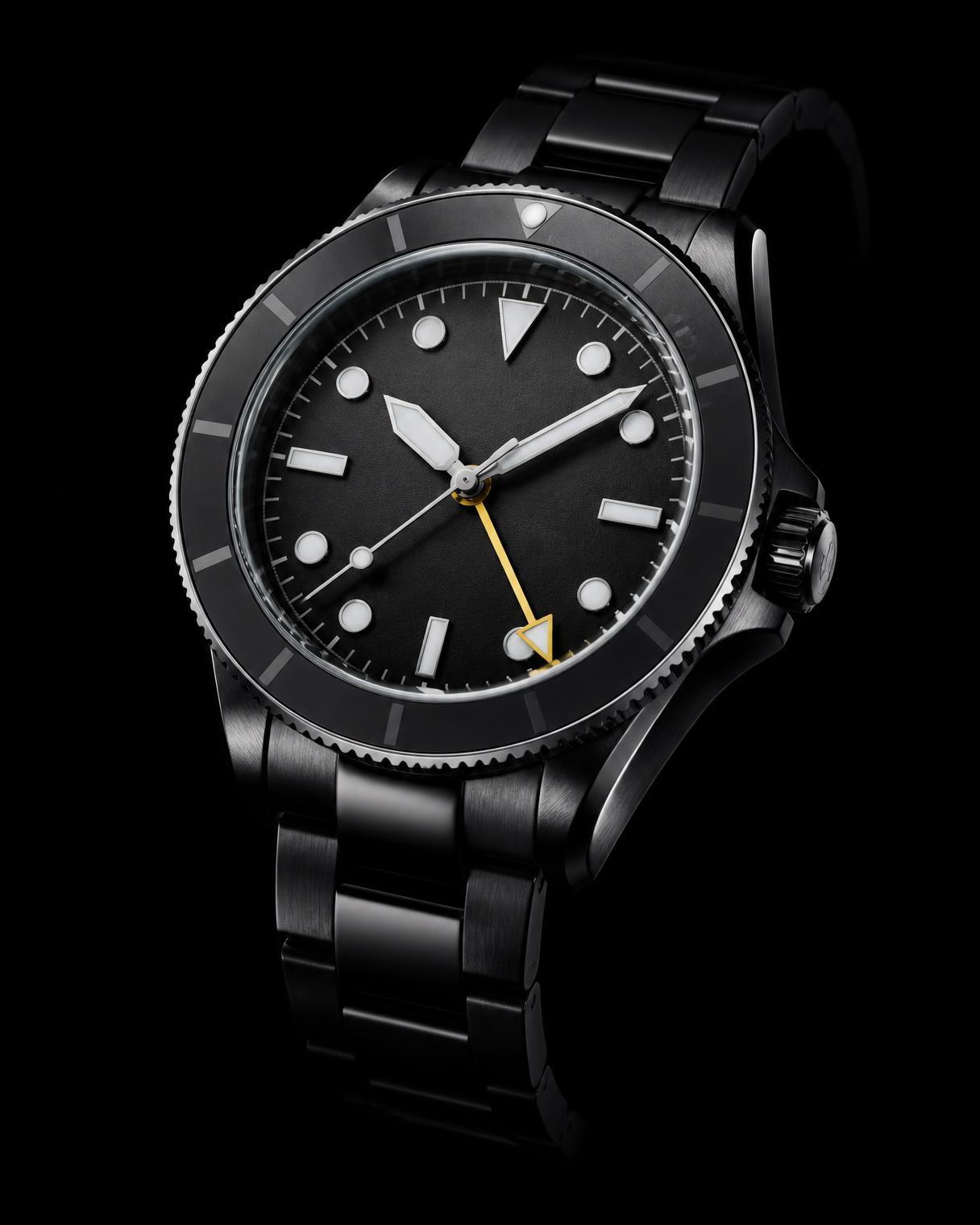 Nocturne GMT, isolated macro